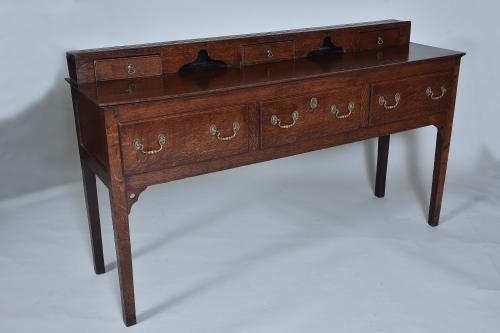 Late 18th century Oak dresser