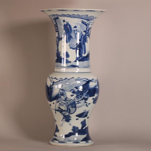 Chinese ‘Romance of the Three Kingdoms’ yenyen vase
