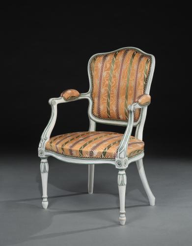 George III Hepplewhite Armchair