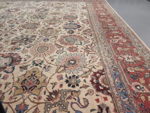 Fine Early Tabriz Carpet, Signed