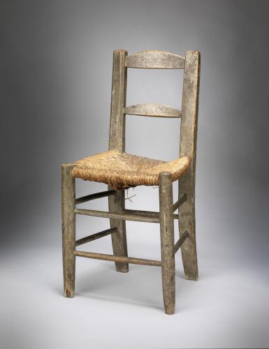 Provincial Rush Sated Side Chair
