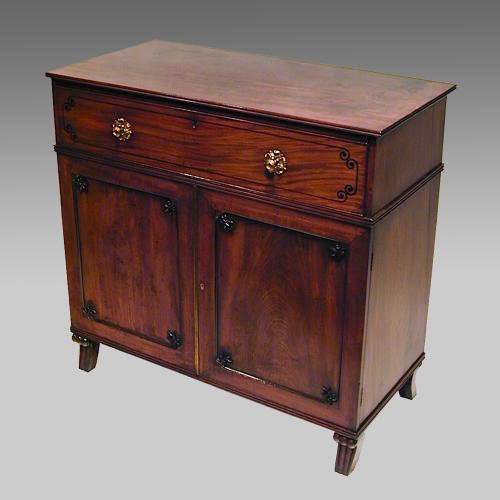 antique 19th century mahogany secretaire