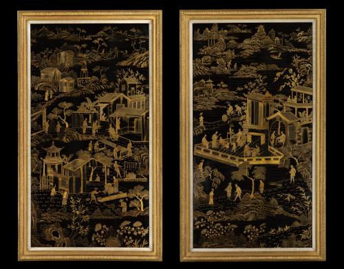 Framed Lacquer Panels