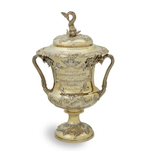 Lyme Regis & Charmouth Regatta Cup for 1846 presented by John Attwood M.P. made by Hunt and Roskell