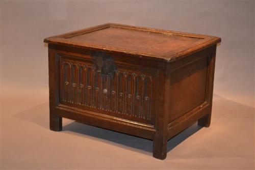 James I oak table box