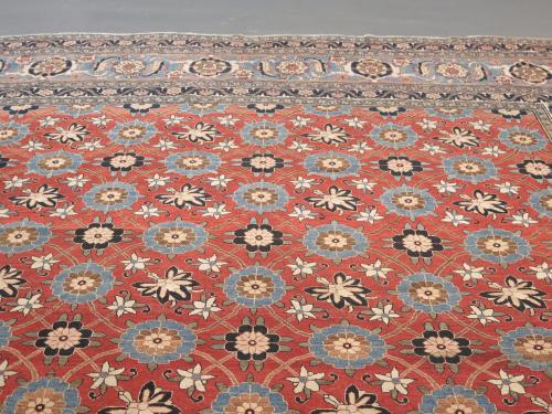 Rare Antique Veramin Carpet, circa 1890