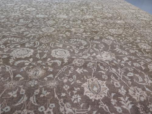 Understated circa 1930s Kashan Carpet