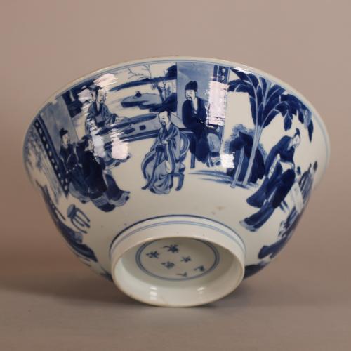 Kangxi blue and white bowl