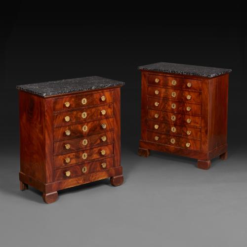 Flame Mahogany Cabinets