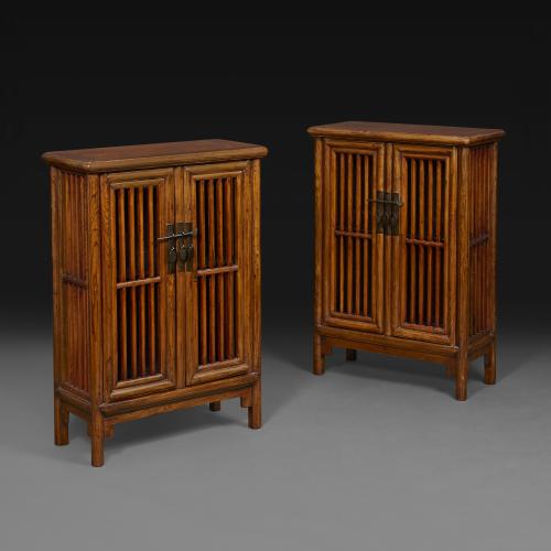 Chinese Elm Cabinets