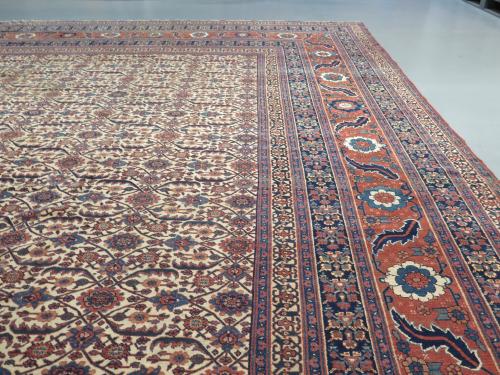 Large Fine circa 1890 Tabriz Carpet