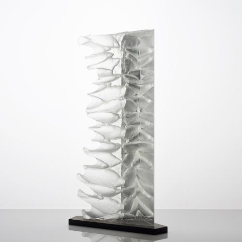 Shoal of Roach Vertical Sculpture by Colin Reid