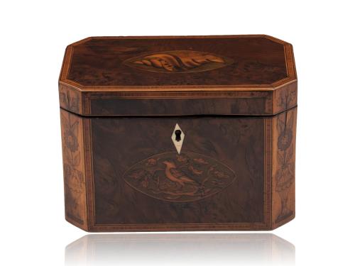overview of the tea caddy 