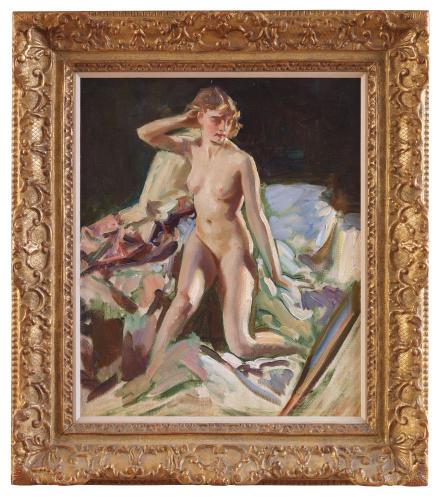 Barbara (Nude Study), Wilfrid Gabriel De Glehn