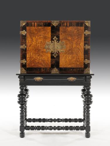 17th Century Style Cabinet on Stand