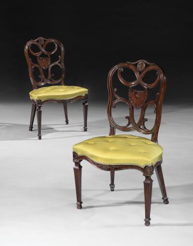 George III Armorial Hall Chairs