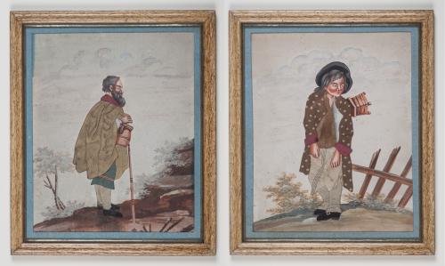 Itinerant Workers in Gouache and Cloth
