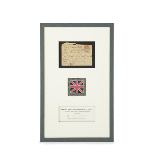 A Union Jack from Shackleton’s Imperial Trans-Antarctic Expedition 1914-1917