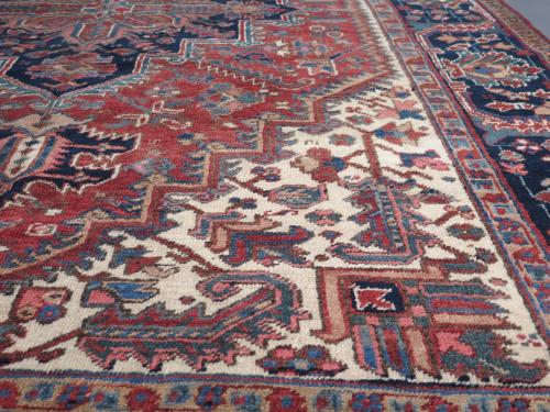 Early 20th Century Heriz Carpet