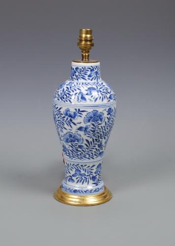 Kangxi Period Table Lamp