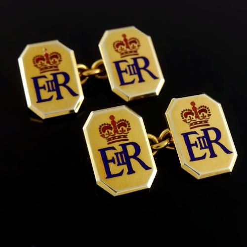 Elizabeth II Royal Presentation Cufflinks