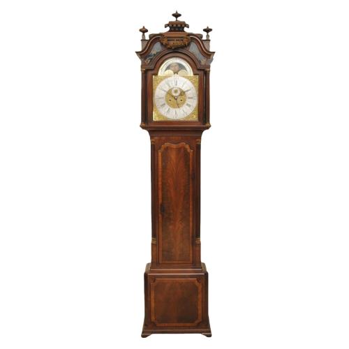 A Fine and Elegant 18th Century Mahogany Longcase Clock
