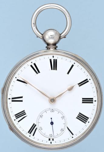 Silver English Pocket Chronometer