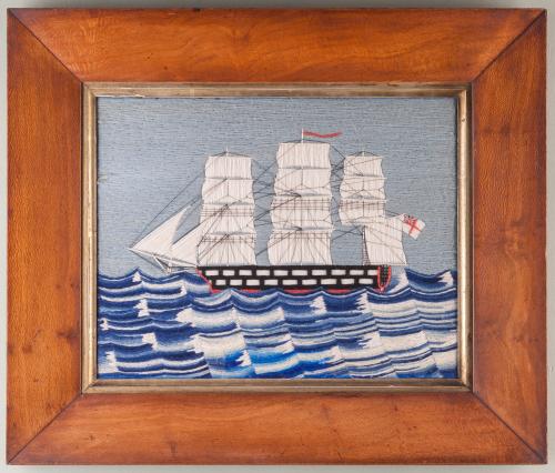 Sailors Woolwork of H.M.S. Glenisla