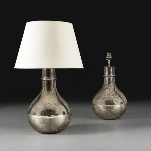 A Pair of French Mercury Lamps