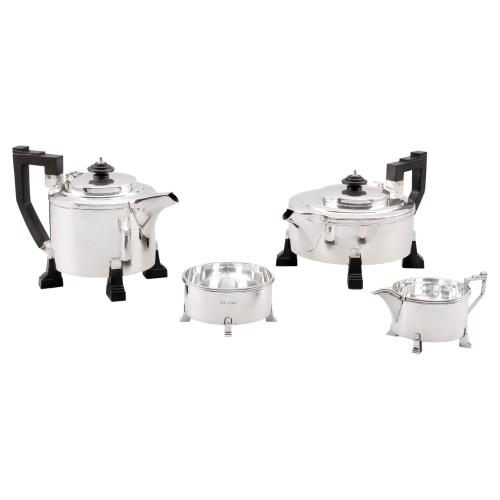 Art Deco Sterling Silver Tea and Coffee Set