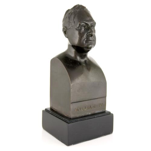 Small Bronze Bust of The Sailor King William IV, 1831