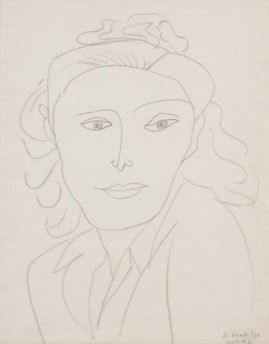 Portrait de Femme (Lydia) - Henri Matisse (1869 - 1954)
