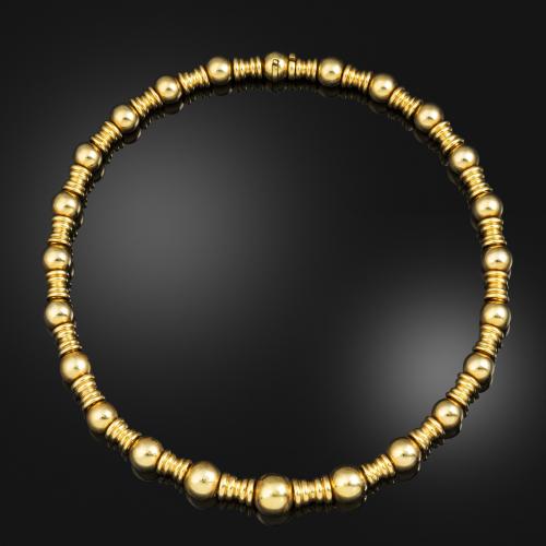 A gold necklace by Boucheron 1960s