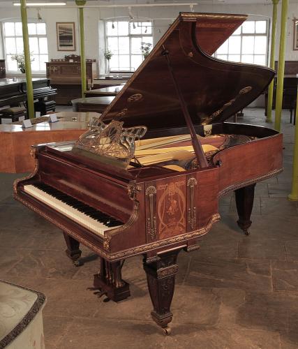 King Edward VII, 1899, Exhibition Bluthner grand piano