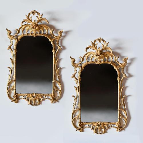 Late 19th Century English Giltwood Mirrors