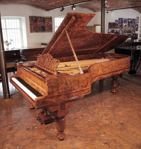 Rebuilt, 1880, Steinway Model D concert grand piano