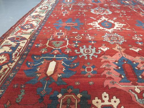 Nineteenth Century Heriz Carpet