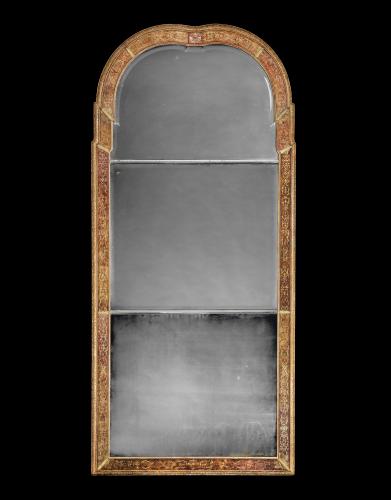 Queen Anne Eglomise Mirror