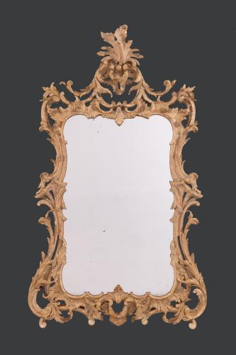 Rare George III Carved Wall Mirror