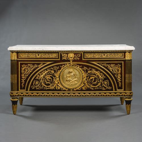 A Louis XVI Style Commode, After The Model By Joseph Stöckel and Guillaume Benneman
