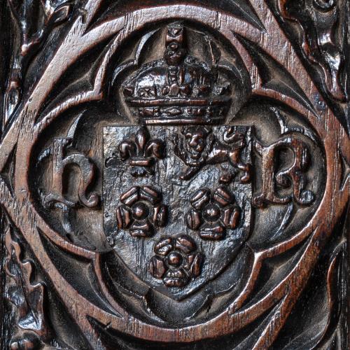 Detail of a Tudor carving