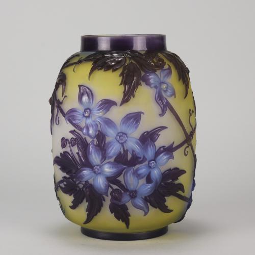 Galle Souffle Clematis Vase