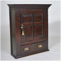 18th Century Oak Spice Cupboard
