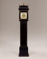 A Fine Queen Anne Ebonised 8-Day Longcase Clock - Richard Street, London