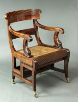 A fine quality mahogany metamorphic chair 