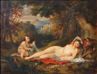 Venus and Cupid, George Arnald A.R.A