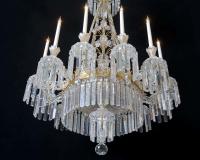 A Highly Important Extremely Rare English William IV Antique Chandelier, English Circa 1835