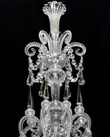 A Fine Quality Eight Light Mid-Victorian Cut-Glass Antique Chandelier by F&C Osler, English Circa 1860