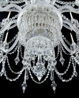 An Extremely Rare English Early Victorian Chandelier of Exceptional Quality and Size by F&C Osler, English Circa 1860