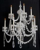 A Magnificent Exceptionally Large Pair of Victorian Wall Lights by Perry & Co, English Circa 1850